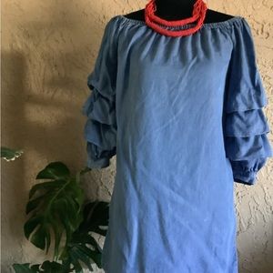 Denim style light weight dress💙